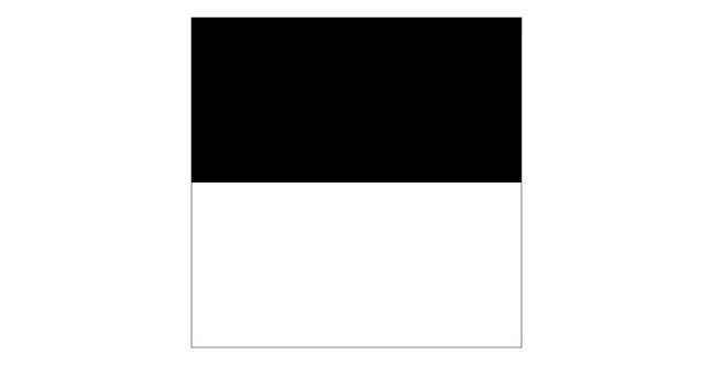 Schweiz-Kanton-Freiburg-Flagge