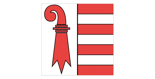Schweiz-Kanton-Jura-Flagge