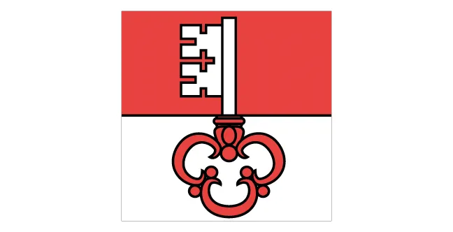 Schweiz-Kanton-Obwalden-Flagge