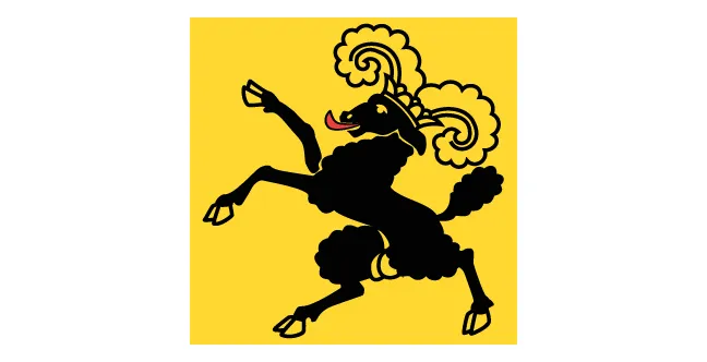 Schweiz-Kanton-Schaffhausen-Flagge