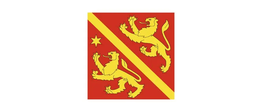 Schweiz-Kanton-Zürich-Andelfingen-Flagge