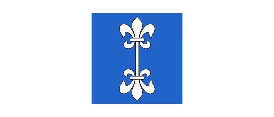 Schweiz-Kanton-Zürich-Dietikon-Flagge