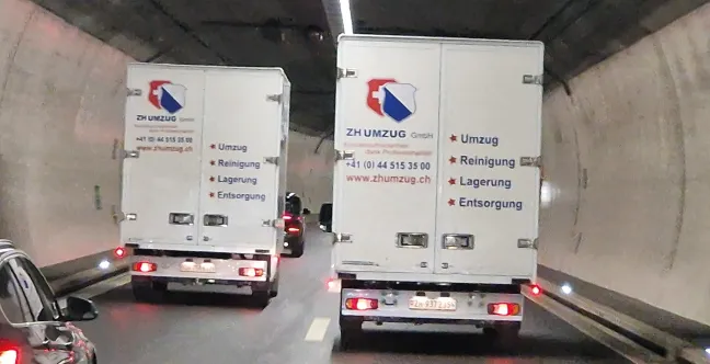 ZH Umzug überall in die Schweiz